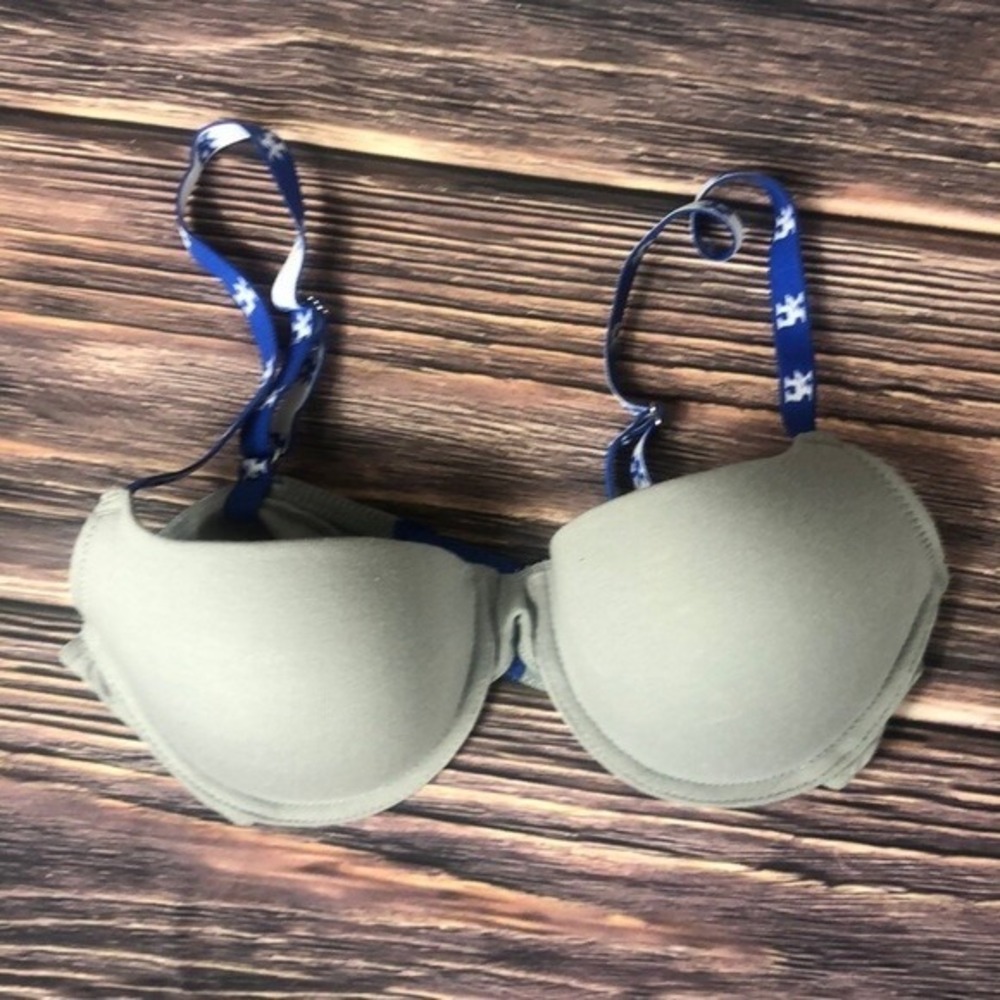 NUYU University Of‎ Kentucky Wildcats UK Bra March Madness Gray NEW Womens 34B